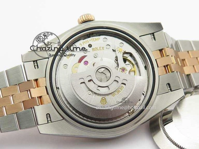 MiroTime 0313 Vibrant DateJust 41mm 126303 Noob 1:1 Best Edition RG Wrapped Brown Diam Dial Fluted Bezel On Jubilee Bracelet A 3781